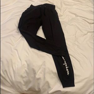 Black champion sweatpants